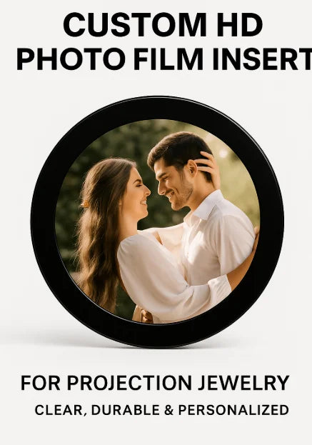 Custom Photo Film Insert for Projection Jewelry Personalized Image Slide for Necklace & Bracelet Projection Accessories