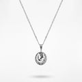 QIAOREN 11858 Trendy Egyptian Pharaoh Ankh Pendant Necklace Stainless Steel 18K Gold Plated Jewelry for Women Men US EU Hot