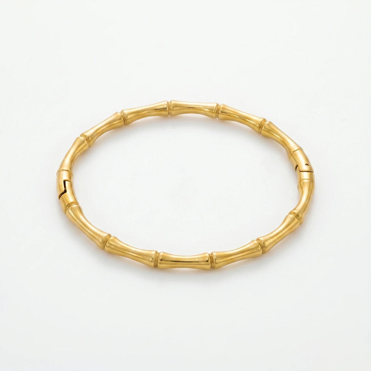 QIAOREN 12710 Boho Irregular Big Small Sculpted Flower Open Gold Bangle Stainless Steel Hollow Stackable Bracelet Wholesale