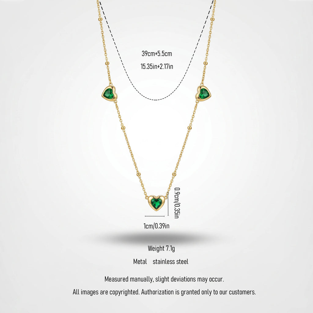 QIAOREN 13521 Wholesale Waterproof Stainless Steel Jewelry Minimalist Gold Plated Necklace for Custom Fashion