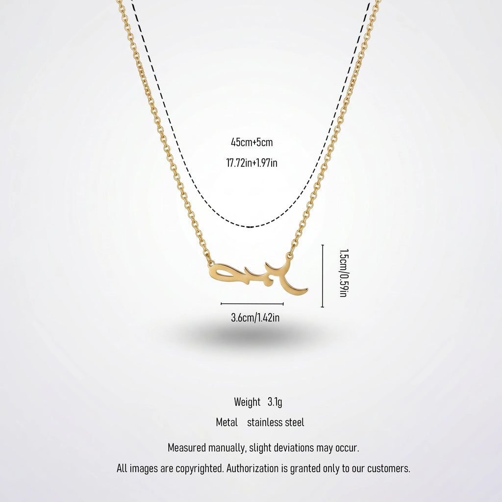 QIAOREN 11249 Dainty Minimalist 1998 Birth Year Necklace 18K Gold Plated Stainless Steel Memorial Jewelry for Women