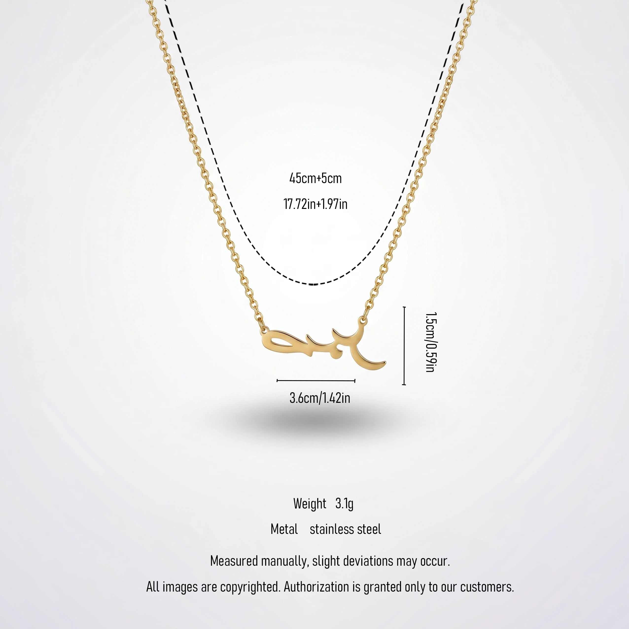 QIAOREN 11249 Dainty Minimalist 1998 Birth Year Necklace 18K Gold Plated Stainless Steel Memorial Jewelry for Women